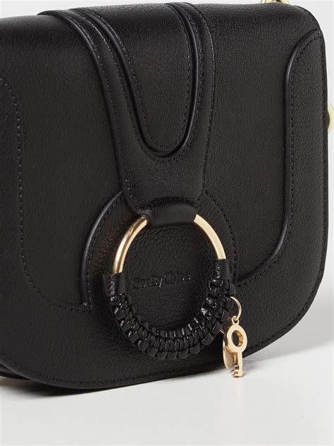 chloe black handbag|chloe handbags women.